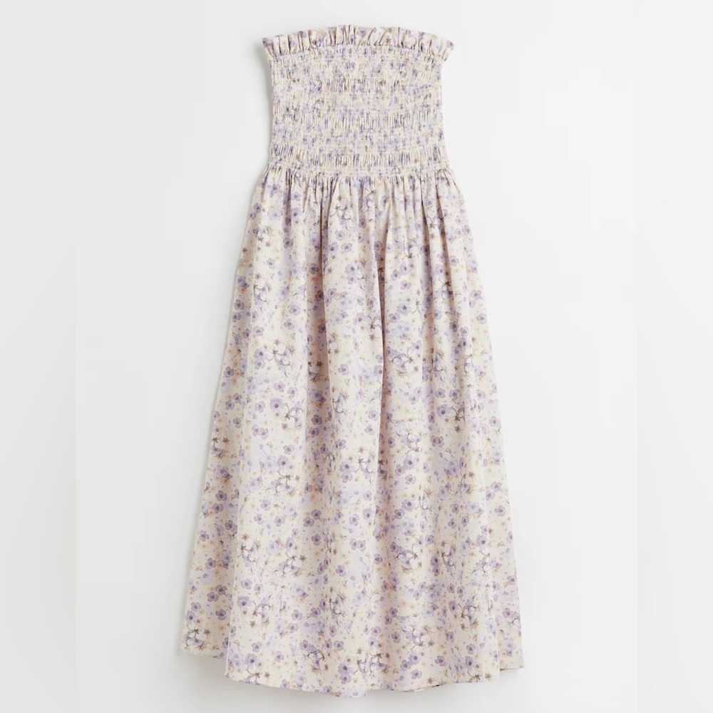 Lavender Floral Dress